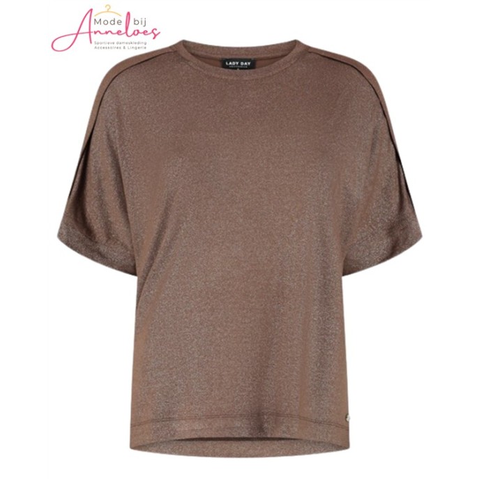 Lady Day T-shirt Glitter Thyme Truffle